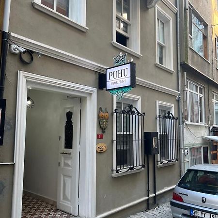 Puhu Otel Istambul Exterior foto